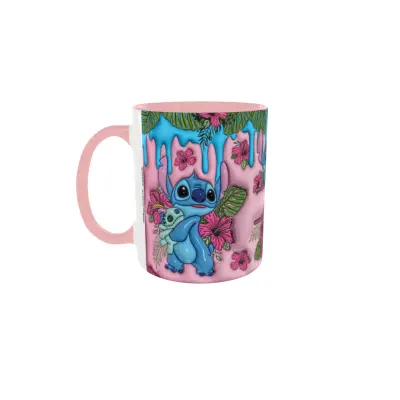 Stitch & angela, cana ceramica, 330ml, cgs1838